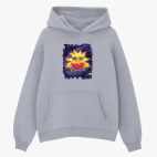 Толстовка худи оверсайз