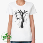 Женская футболка органик