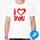 Мужская спортивная футболка