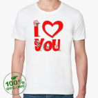 Мужская футболка органик