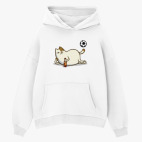 Толстовка худи оверсайз