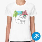 Женская спортивная футболка