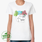 Женская футболка органик