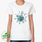 Женская футболка органик