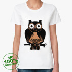 Женская футболка органик