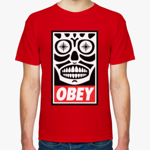 Футболка с принтом Obey Mexico