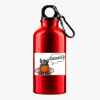 Металлическая бутылка 400 мл UV-DTF