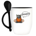 Кружка с ложкой