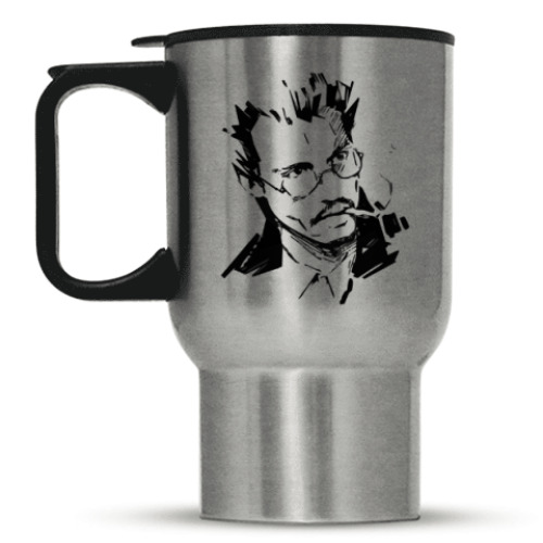 Кружка-термос с принтом Джонни Депп