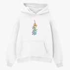 Толстовка худи оверсайз