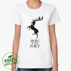 Женская футболка органик