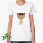 Женская футболка органик