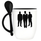 Кружка с ложкой