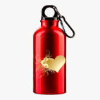 Металлическая бутылка 400 мл UV-DTF