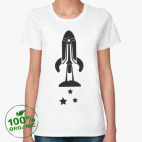 Женская футболка органик