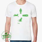 Мужская футболка органик