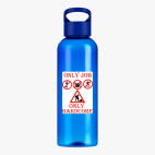 Прозрачная спортивная бутылка