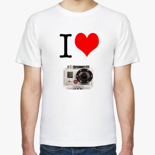 Футболка I Love GoPro