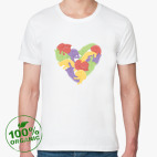 Мужская футболка органик