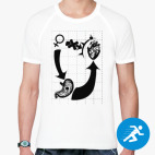 Мужская спортивная футболка