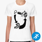 Женская спортивная футболка