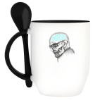 Кружка с ложкой