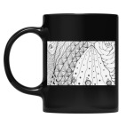 Кружка цветная UV-DTF