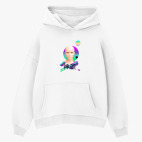 Толстовка худи оверсайз