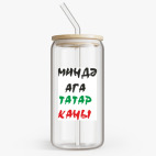 Банка с бамбуковой крышкой