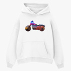 Толстовка худи оверсайз