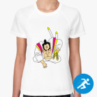 Женская спортивная футболка