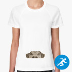 Женская спортивная футболка