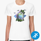 Женская спортивная футболка