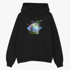 Толстовка худи оверсайз