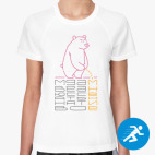 Женская спортивная футболка