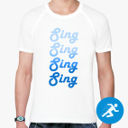 Мужская спортивная футболка