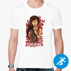 Мужская спортивная футболка