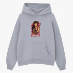 Толстовка худи оверсайз