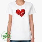 Женская футболка органик