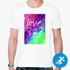 Мужская спортивная футболка