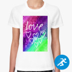 Женская спортивная футболка