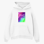 Толстовка худи оверсайз