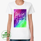 Женская футболка органик