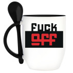 Кружка с ложкой