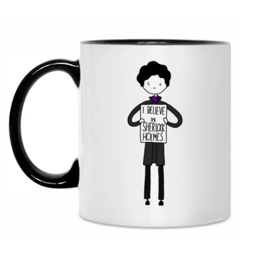 Кружка I Believe sherlock