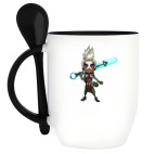 Кружка с ложкой