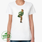 Женская футболка органик