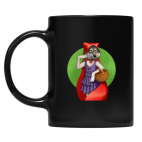 Кружка цветная UV-DTF