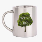 Кружка металлическая