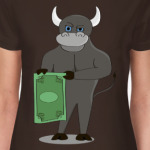 Бык с долларом